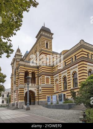 Georgian National Opera and Ballet Theater de Tbilissi est un opéra situé sur l'avenue Rustaveli à Tbilissi, Géorgie, Asie Banque D'Images