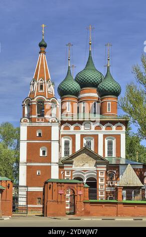 Église de l'Archange Michel à Yaroslavl, Russie, Europe Banque D'Images