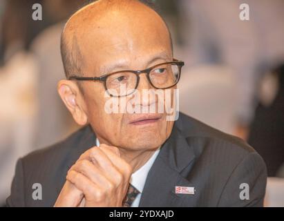 Berne, Vaud, Suisse. 28 octobre 2024. Berne Suisse, 28/2024 : YOSHNORI FUJIYAMA (ambassadeur du Japon) qui était présent au dîner lors du dîner présidentiel. Le dîner présidentiel a eu lieu à l'Hôtel Schweizerhof Bern à Berne. (Crédit image : © Eric Dubost/ZUMA Press Wire) USAGE ÉDITORIAL SEULEMENT! Non destiné à UN USAGE commercial ! Banque D'Images