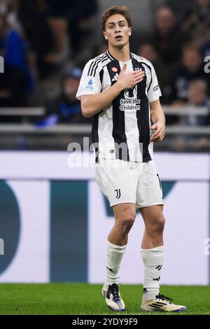 Milan, Italie. 27 octobre 2024. Pendant la série A match de football entre le FC Internazionale et le Juventus FC. Crédit : Nicolò Campo/Alamy Live News Banque D'Images