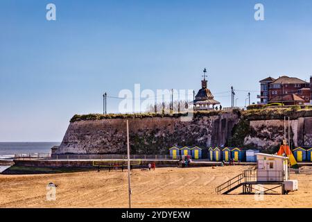 Broadstairs, une ville côtière de l'est du Kent, en Angleterre. Banque D'Images