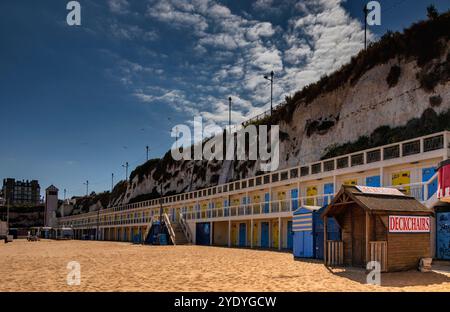 Broadstairs, une ville côtière de l'est du Kent, en Angleterre. Banque D'Images