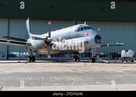 Marine française Breguet 1150 Atlantique 2 (ATL2) à partir de 21 Flotille (Lann-Bihoue) à la base navale de Northolz. Allemagne - 14 juin 2019. Banque D'Images