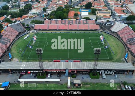 UIT, Brésil. 28 octobre 2024. SP - ITU - 10/28/2024 - B BRÉSILIEN 2024, ITUANO x SANTOS - vue générale du stade Novelli Junior pour le match entre Ituano et Santos pour le championnat B brésilien 2024. Photo : Reinaldo Campos/AGIF (photo de Reinaldo Campos/AGIF/SIPA USA) crédit : SIPA USA/Alamy Live News Banque D'Images