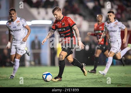 UIT, Brésil. 28 octobre 2024. Quatrième manche de la série B du Championnat brésilien de football 2024, qui s'est tenue au stade Novelli Júnior, à Itú, une municipalité de l'État de São Paulo, ce lundi 28 octobre 2024. Crédit : Anderson Lira/FotoArena/Alamy Live News Banque D'Images