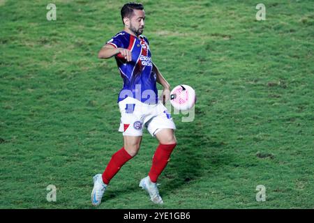 Rio de Janeiro, Brésil. 28 octobre 2024. Everton Ribeiro de Bahia pendant le match entre Vasco da Gama et Bahia, pour la Serie A 2024 brésilienne, au stade Sao Januario, à Rio de Janeiro, le 28 octobre 2024 photo : Nadine Freitas/DiaEsportivo/Alamy Live News Credit : DiaEsportivo/Alamy Live News Banque D'Images