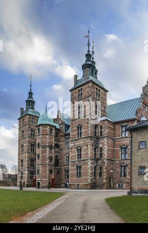 Rosenborg Palace est un château Renaissance situé à Copenhague, Danemark, Europe Banque D'Images