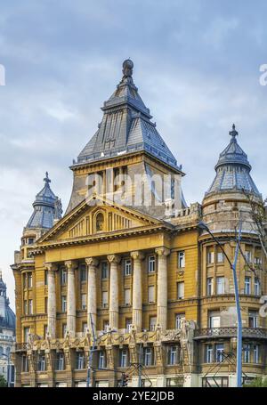 Anker Palace sur la place Deak Ferenc à Budapest, Hongrie, Europe Banque D'Images