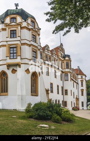 Celle Castle (1292) avec son Residenzmuseum est l'un des plus beaux châteaux de la Maison Royale de Hanovre en Allemagne Banque D'Images