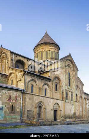 La cathédrale de Svetitskhoveli est une cathédrale orthodoxe orientale située dans la ville historique de Mtskheta, en Géorgie, en Asie Banque D'Images