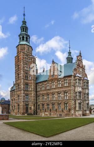 Rosenborg Palace est un château Renaissance situé à Copenhague, Danemark, Europe Banque D'Images