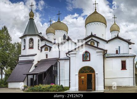 Églises de Philippe l'Apôtre et de Nicolas le Wonderworker, Veliky Novgorod, Russie. Les deux églises ont été construites en 1526 Banque D'Images