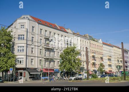 Bâtiments anciens, Danziger Straße, Prenzlauer Berg, Pankow, Berlin, Allemagne Banque D'Images