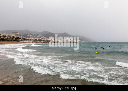 Sitges, Catalogne, Espagne. Banque D'Images