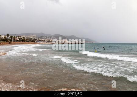 Sitges, Catalogne, Espagne. Banque D'Images