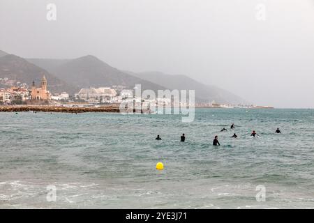 Sitges, Catalogne, Espagne. Banque D'Images