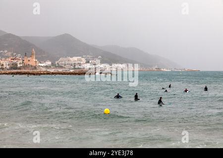 Sitges, Catalogne, Espagne. Banque D'Images