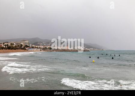 Sitges, Catalogne, Espagne. Banque D'Images