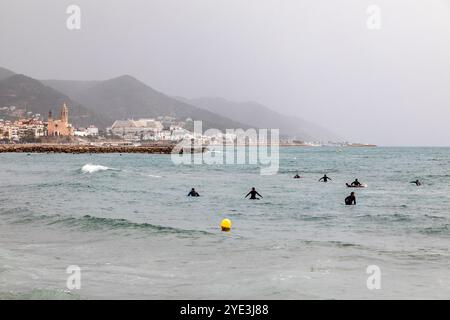 Sitges, Catalogne, Espagne. Banque D'Images