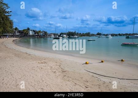 Strand , plage, Grand Baie, Nordküste, Indischer Ozean, Insel, Maurice mcpins *** plage, plage, Grand Baie, Côte Nord, Océan Indien, île, Mauri Banque D'Images