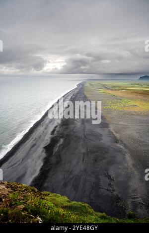 Paysage Islandais près de Vik Banque D'Images
