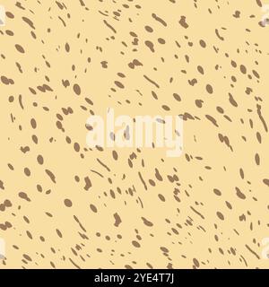 Arrière-plan abstrait mode monochrome à pois. Motif noir et blanc sans couture avec cercles texturés. Modèle pour invitation, poster Illustration de Vecteur