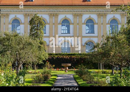 Schloss Dachau Das Schloss und Park à Dachau, Bayern, Deutschland Palais de Dachau et jardin du Palais à Dachau, Bavière, Allemagne *** Palais de Dachau le P Banque D'Images