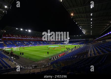 Cardiff, Royaume-Uni. 29 octobre 2024. Vue générale de l'intérieur du stade avant le match de qualification européenne féminin de l'UEFA au stade de Cardiff City, Cardiff. Le crédit photo devrait se lire : Annabel Lee-Ellis/Sportimage crédit : Sportimage Ltd/Alamy Live News Banque D'Images