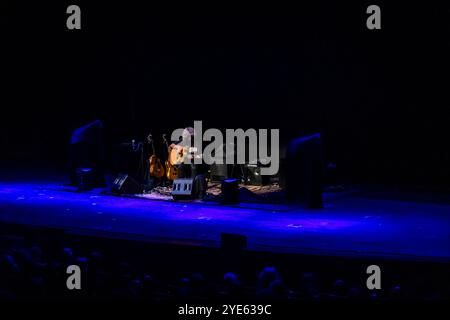 Pat Metheny en concert au Teatro Carlo Felice de Gênes Banque D'Images