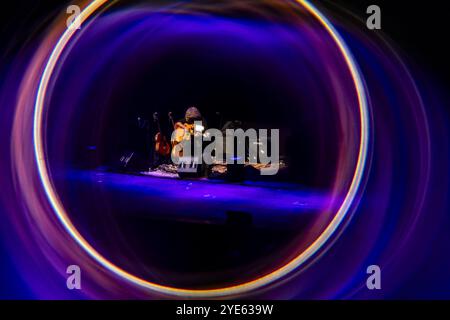 Pat Metheny en concert au Teatro Carlo Felice de Gênes Banque D'Images