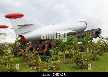 Les missiles russes de la crise des années 60 à la Habana (la Havane), Cuba Banque D'Images