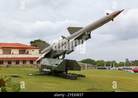 Les missiles russes de la crise des années 60 à la Habana (la Havane), Cuba Banque D'Images