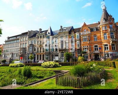 Temps forts de Bruxelles, cœur de l'Europe, Belgique Banque D'Images