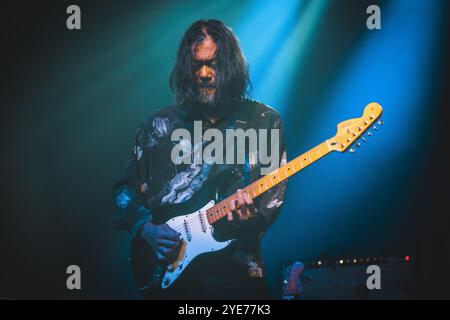 Copenhague, Danemark. 28 octobre 2024. Le groupe de rock instrumental japonais Mono donne un concert au VEGA de Copenhague. Banque D'Images