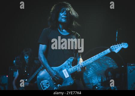 Copenhague, Danemark. 28 octobre 2024. Le groupe de rock instrumental japonais Mono donne un concert au VEGA de Copenhague. Banque D'Images