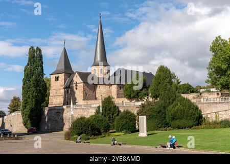 Fulda, Kath. Filialkirche : Michael, Blick von Südosten Banque D'Images