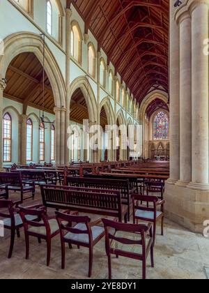 10 23 2024 intérieur de l'église afghane est l'église de Saint Jean l'évangéliste, Navy Nagar Colaba Mumbai Maharashtra Inde Banque D'Images