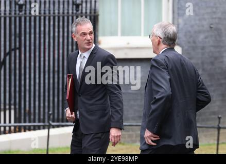 Londres, Royaume-Uni 30 octobre 2024. Les membres du Cabinet se sont réunis pour une réunion prébudgétaire à Downing Street. Le budget a été le premier budget travailliste depuis 14 ans. Crédit : Monica Wells/Alamy Live News Banque D'Images