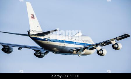 Règ. : 73-1676. États-Unis - US Air Force (USAF). Boeing E-4B. Banque D'Images