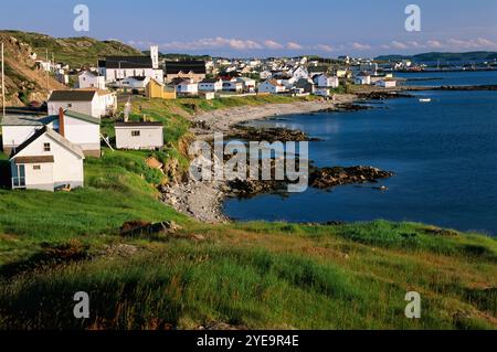 Ville de Twillingate sur l'île de Twillingate, Terre-Neuve-et-Labrador, Canada ; Twillingate, Terre-Neuve-et-Labrador, Canada Banque D'Images