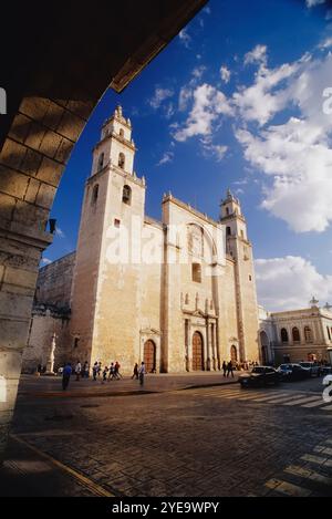 Cathédrale de Merida dans le Yucatan, Mexique ; Merida, Yucatan, Mexique Banque D'Images