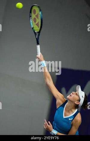 Hambourg, Allemagne. 30 octobre 2024. Tennis, tournoi ITF 75, premier tour, Bencic (Suisse) - Avdeyeva (Russie), Belinda Bencic en Suisse. Crédit : Gregor Fischer/dpa/Alamy Live News Banque D'Images