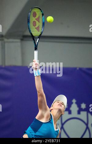 Hambourg, Allemagne. 30 octobre 2024. Tennis, tournoi ITF 75, premier tour, Bencic (Suisse) - Avdeyeva (Russie), Belinda Bencic en Suisse. Crédit : Gregor Fischer/dpa/Alamy Live News Banque D'Images