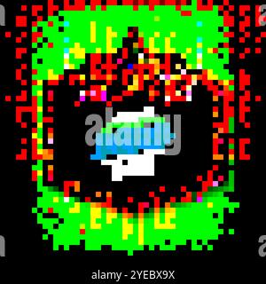 Conception d'affiche simple bonne année 2025. Affiche de célébration du nouvel an 2025. Conception différente et simple. Conception premium de vecteur pour affiches, bannières, f Illustration de Vecteur