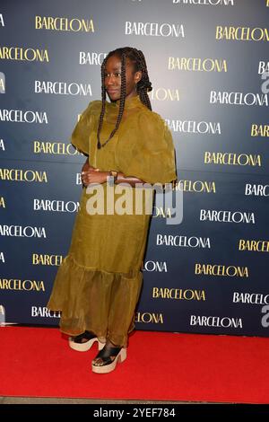 Heather Agyepong assiste à l'ouverture de la soirée de gala de 'Barcelona' au Duke of York's Theatre à Londres, avec Lily Collins et Alvaro morte. Crédit : John Davies/Alamy Live News Banque D'Images