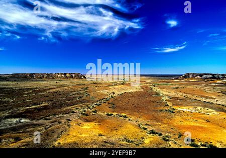 The Breakaways, Great Artesian Basin, Australie méridionale Banque D'Images