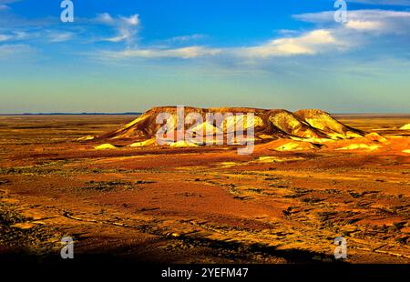 The Breakaways, Great Artesian Basin, Australie méridionale. Banque D'Images