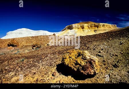 The Breakaways, Great Artesian Basin, Australie méridionale. Banque D'Images