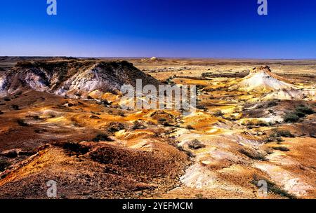 The Breakaways, Great Artesian Basin, Australie méridionale. Banque D'Images