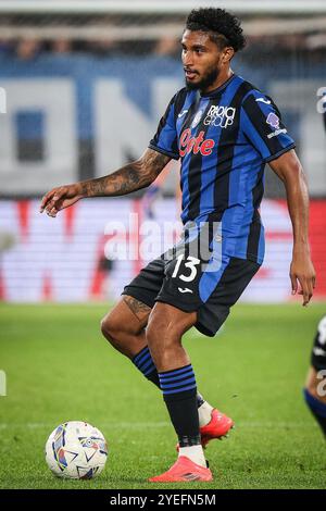 Bergame, Italie. 30 octobre 2024. Ederson Jose DOS SANTOS LOURENCO DA Silva d'Atalanta lors du championnat italien Serie A match de football entre Atalanta BC et AC Monza le 30 octobre 2024 au Gewiss Stadium à Bergame, Italie - photo Matthieu Mirville (F Bertani)/DPPI crédit : DPPI Media/Alamy Live News Banque D'Images